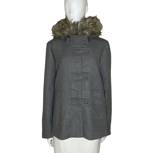 Chaqueta Zara Desmontable Gris-Talla XXL