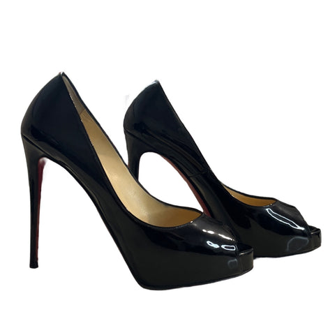 * Calzado Christian Louboutin New Very Privé Negro-Talla 38.5