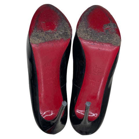 * Calzado Christian Louboutin New Very Privé Negro-Talla 38.5