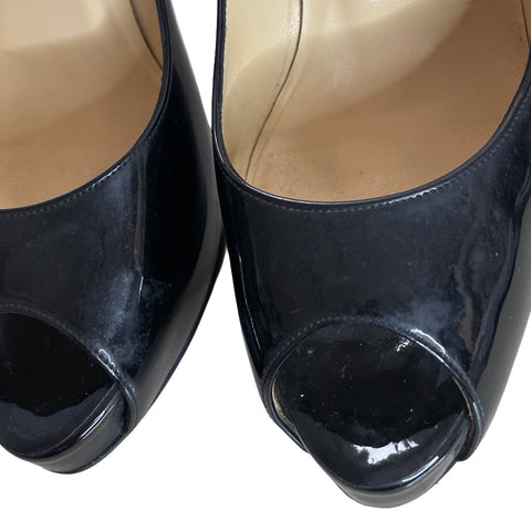 * Calzado Christian Louboutin New Very Privé Negro-Talla 38.5