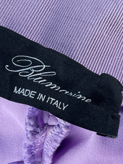Set Blumarine Blusa + Pantalón Encaje Morado - Talla S