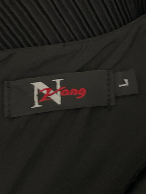 Blusa Tesoro TPS Plisada Media Manga Negro-Talla L