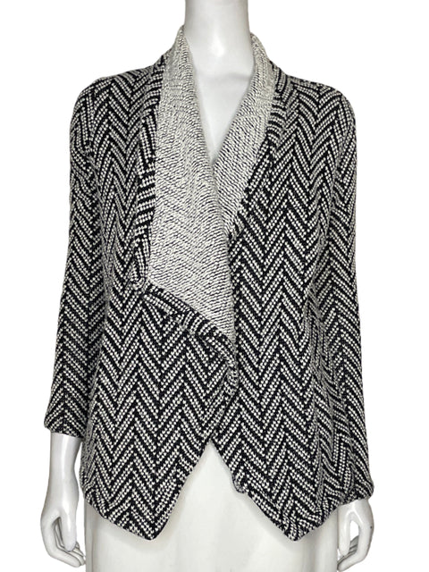 Cardigan BB Dakota Rayas Negro - Talla S