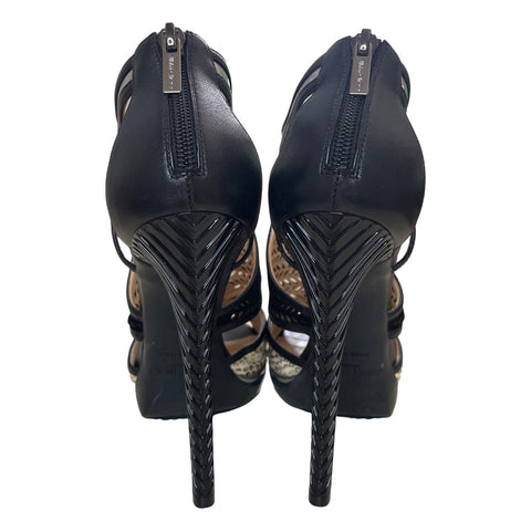 * Calzado Jimmy Choo Sandalias Lythe Leather Negro - Talla 39