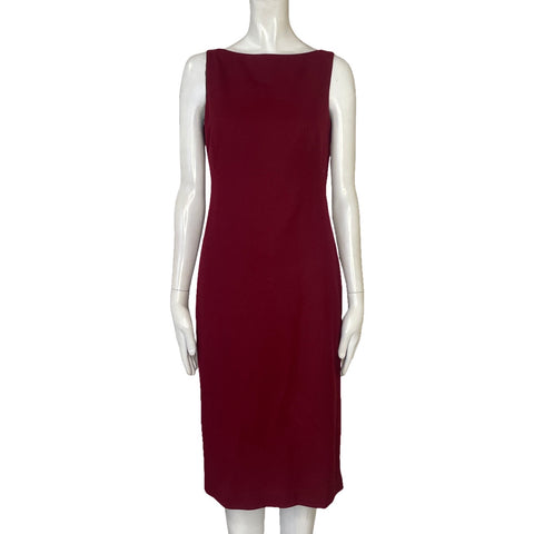 Vestido Theory Sin Mangas Rojo - Talla 6