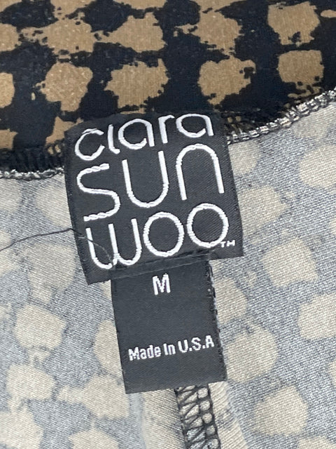Pantalón Clara Sun Woo Wide Leg Negro-Talla M