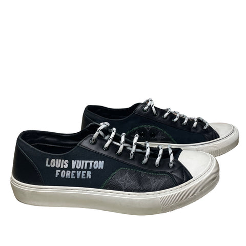 * Calzado  Louis Vuitton Forever Tatto Sneaker Negro-Talla 8.5
