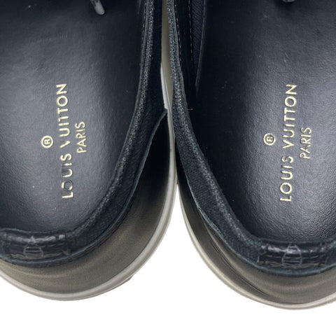 * Zapatillas Louis Vuitton Forever Tatto Sneaker Negro-Talla 8.5