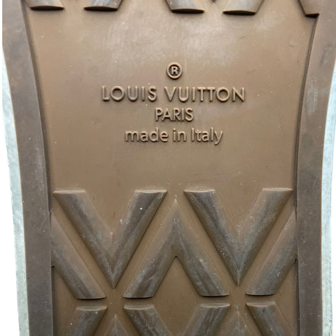 * Zapatillas Louis Vuitton Forever Tatto Sneaker Negro-Talla 8.5