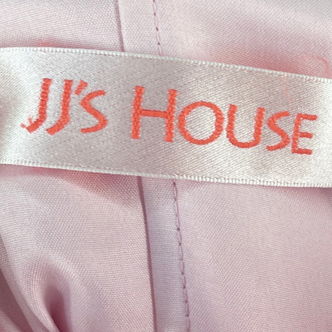 Vestido JJ s House Bordados Rosado - Talla S