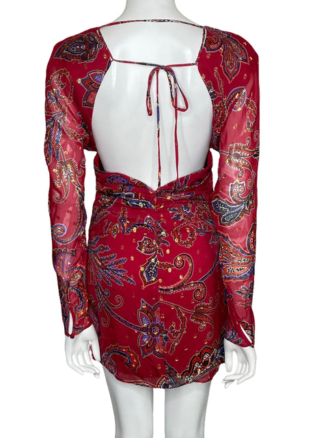 Vestido Dundas x Revolve Zeppelin Rojo-Talla S