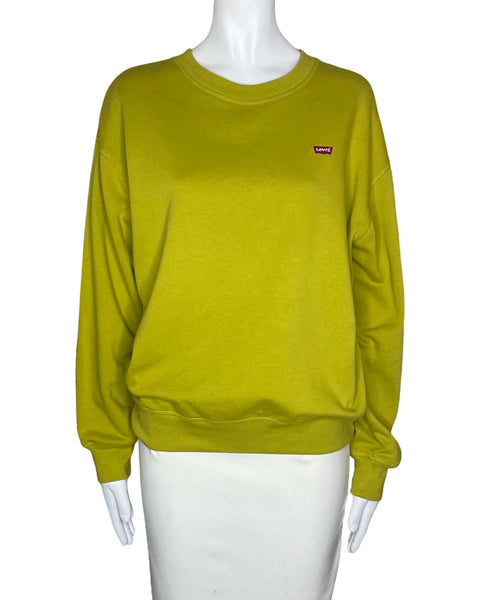 Abrigo Levis Crewneck Verde-Talla M