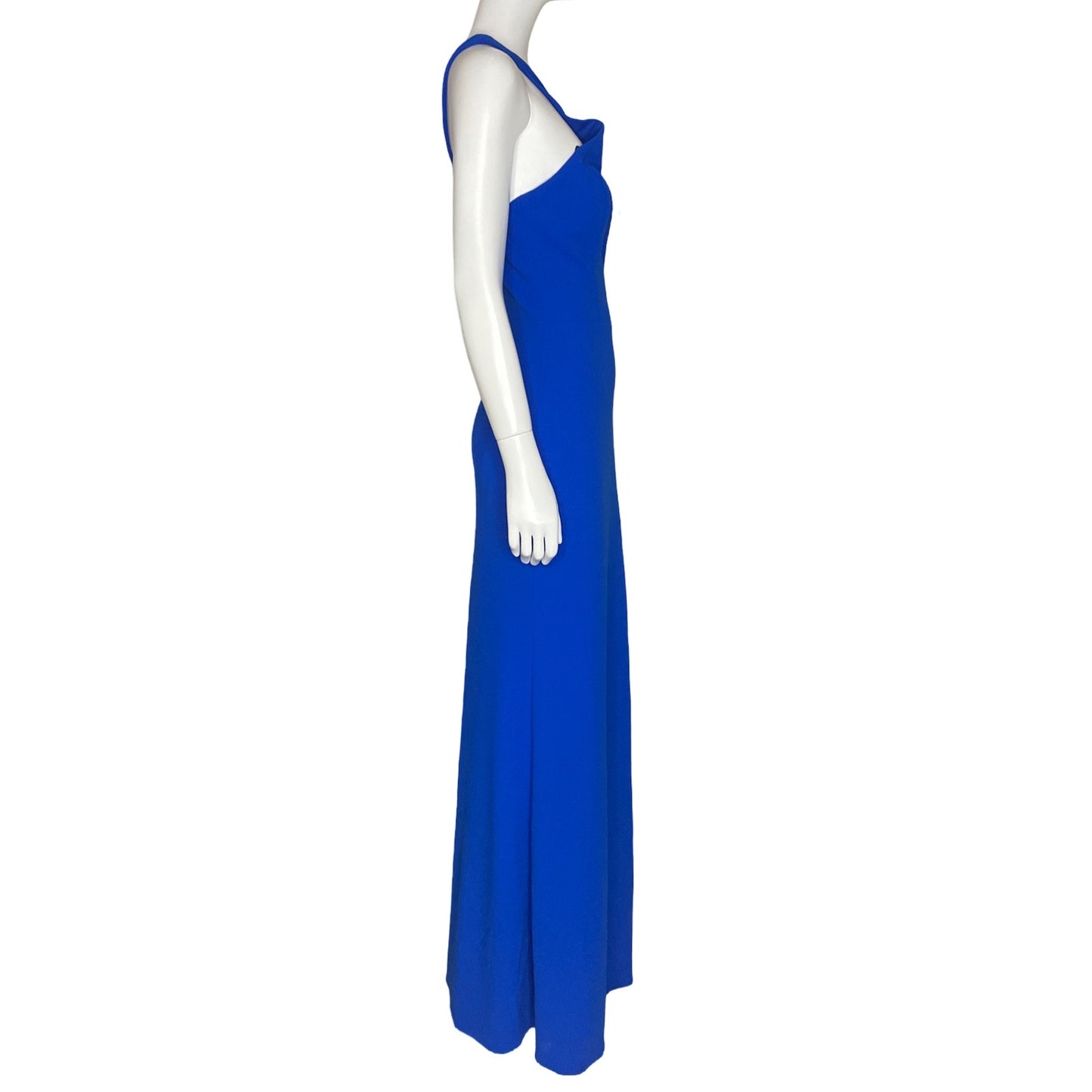 Vestido Aqua One Shoulder Azul - Talla 4