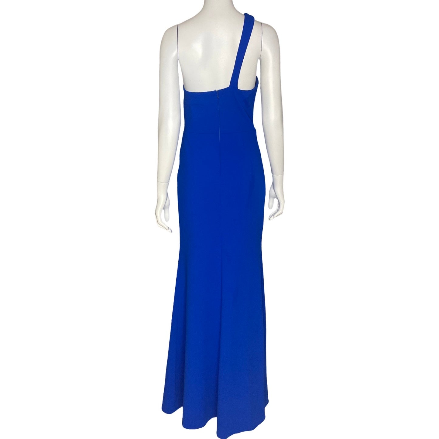 Vestido Aqua One Shoulder Azul - Talla 4