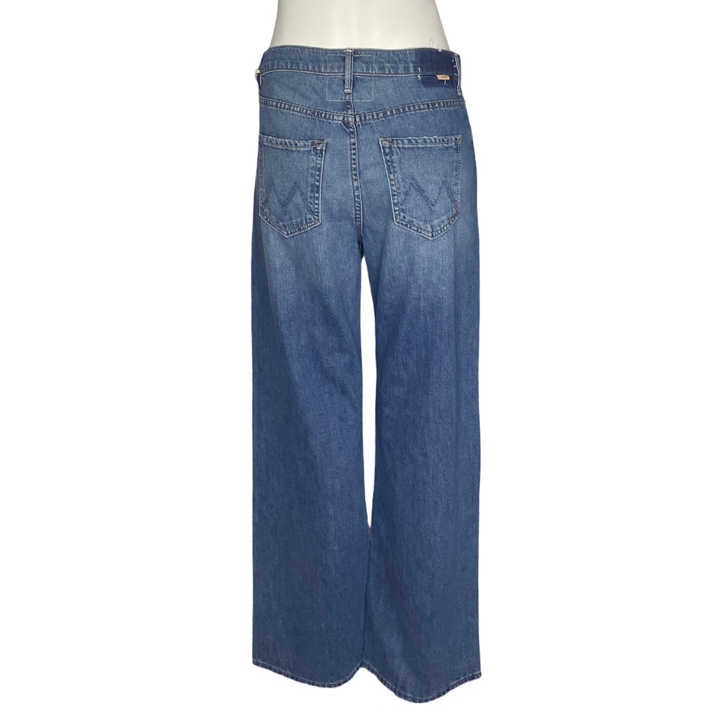 Pantalón Mother Superior Recto Denim Azul - Talla 25