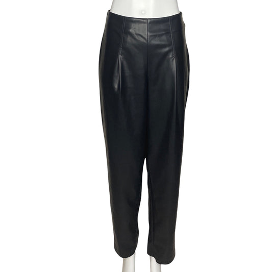 Pantalón DKNY Efecto Piel Negro - Talla S