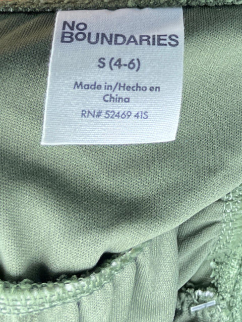 Blusa No Boundaries Acanalado Verde - Talla S