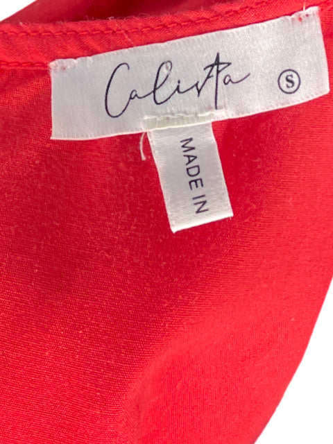 Vestido Calixta Vuelos Rojo - Talla S