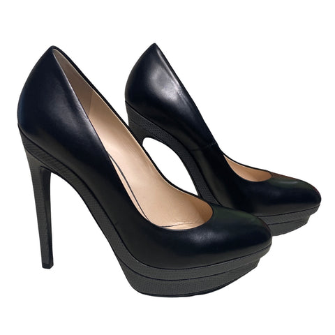 * Calzado Fendi Plataforma Negro-Talla 37