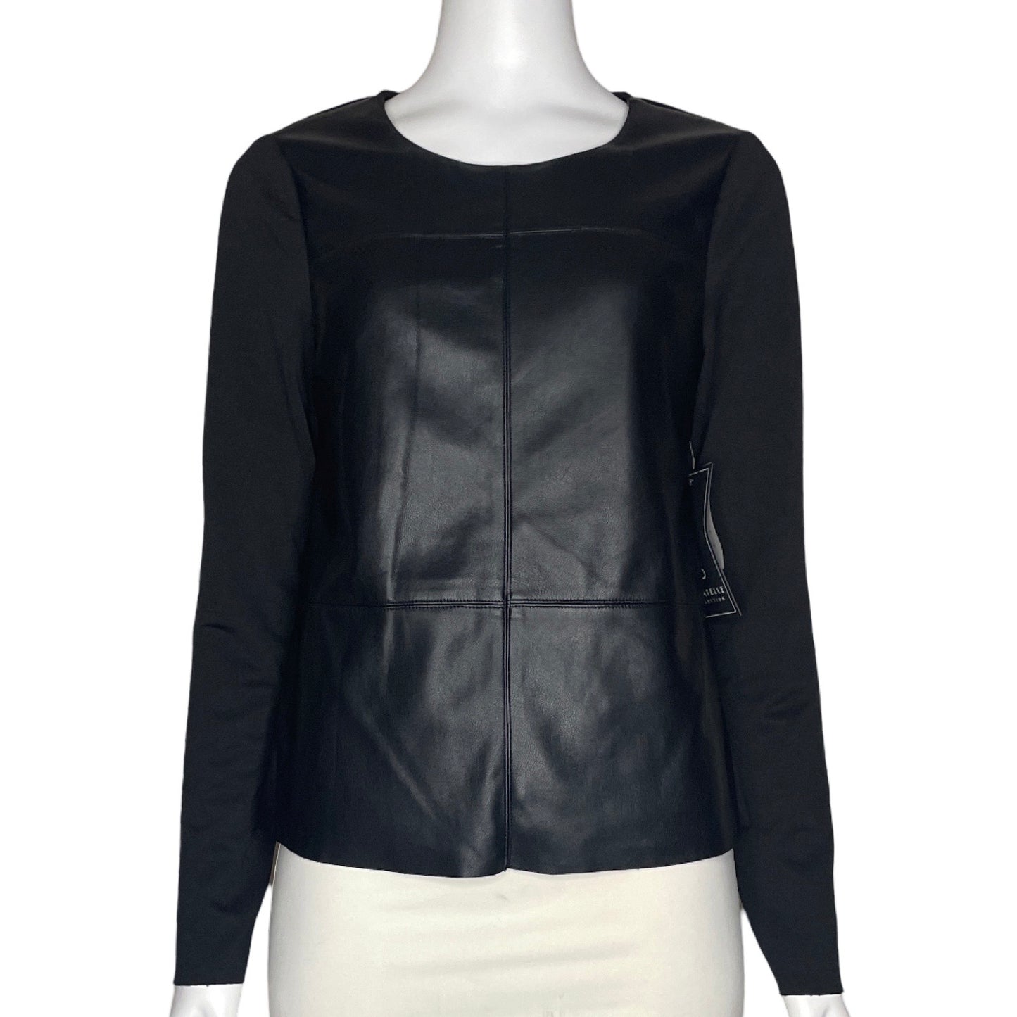 Blusa Bagatelle Efecto Piel Negro - Talla S