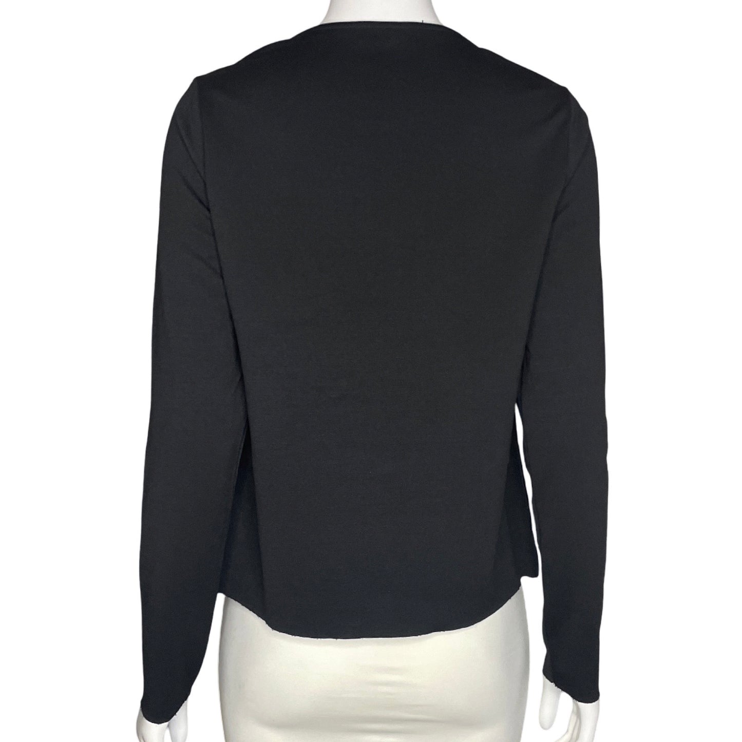 Blusa Bagatelle Efecto Piel Negro - Talla S