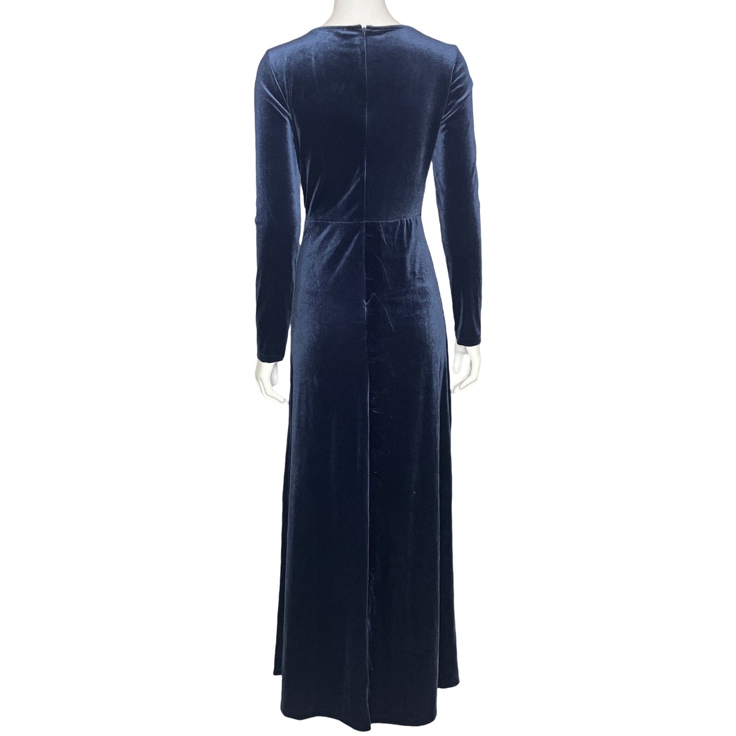 Vestido Love X Design Terciopelo Azul - Talla M