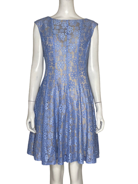 Vestido Gabby Style Encaje Azul - Talla S