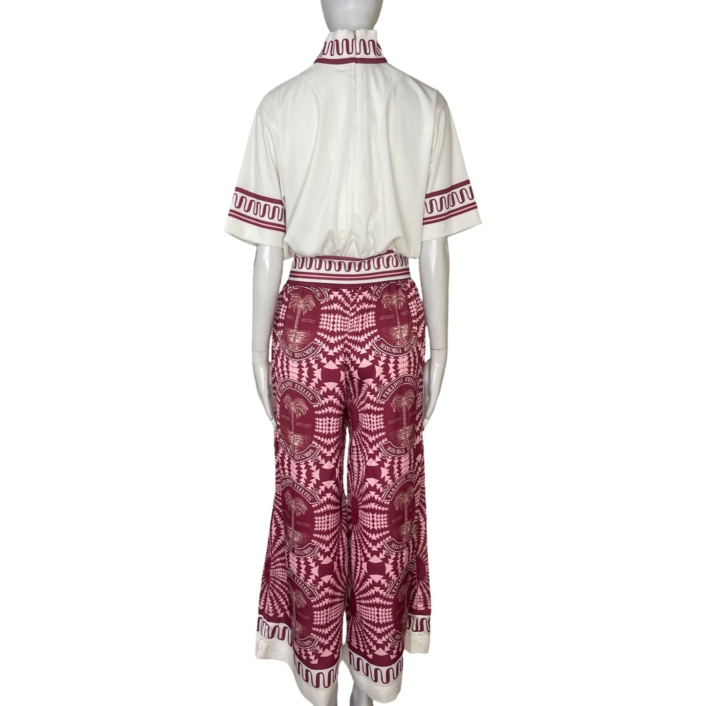 Set Mayorga Sweater + Pantalón Rojo Vino - Talla S