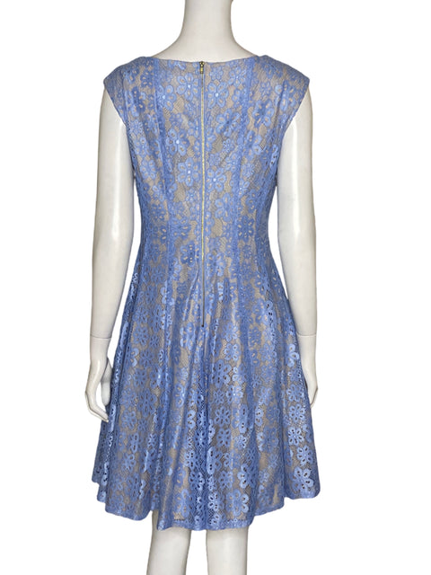 Vestido Gabby Style Encaje Azul - Talla S
