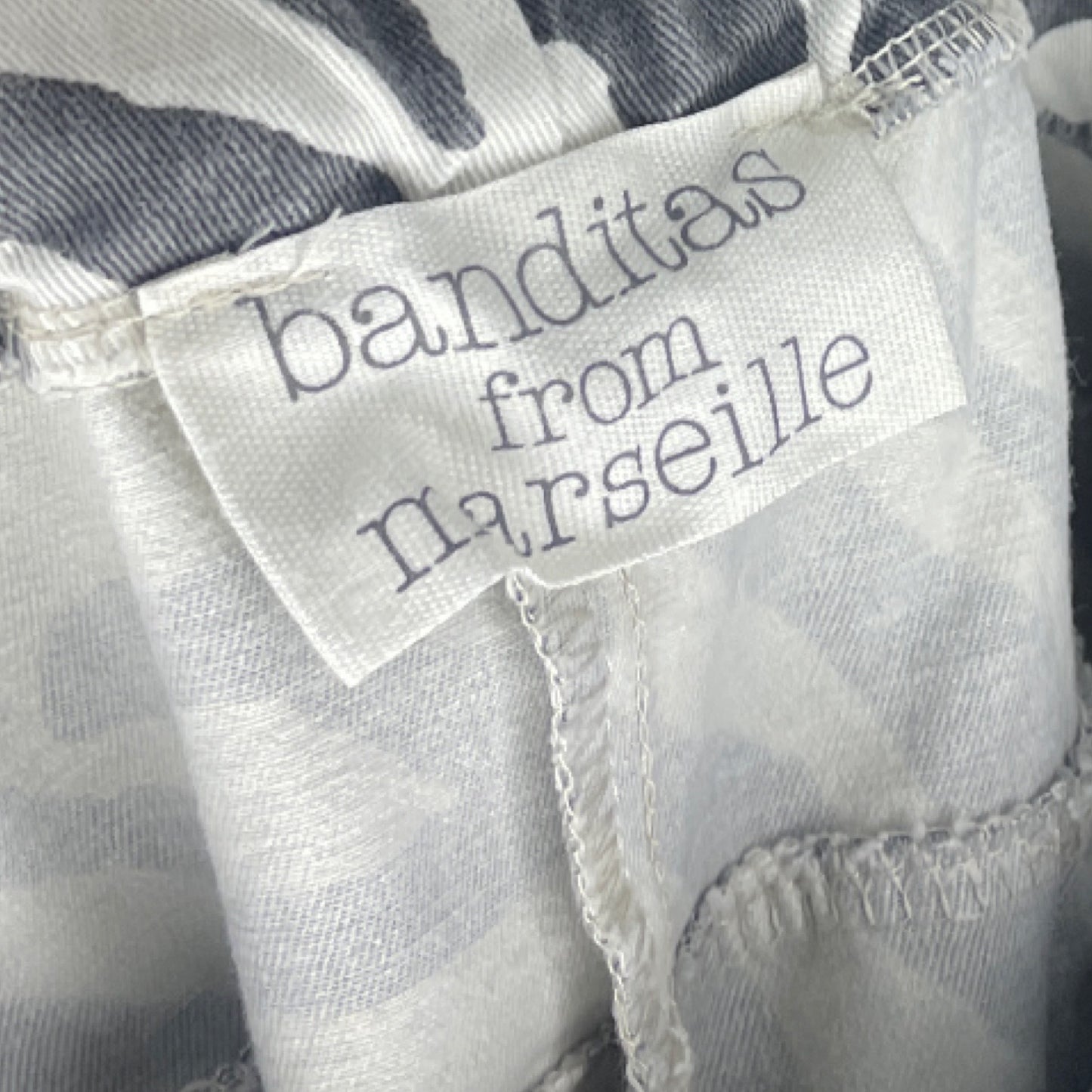 Pantalón Banditas From Maiselle Leopardo Blanco - Talla XS