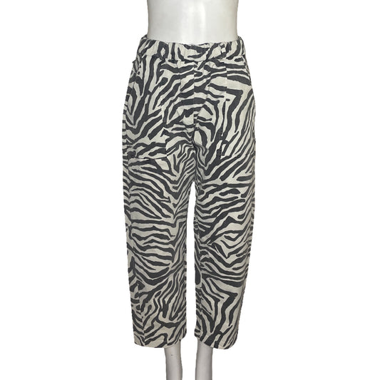 Pantalón Banditas From Maiselle Leopardo Blanco - Talla XS