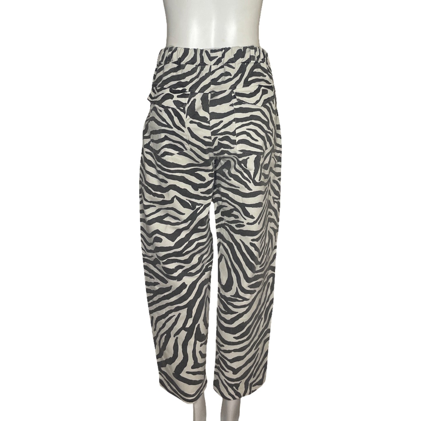 Pantalón Banditas From Maiselle Leopardo Blanco - Talla XS
