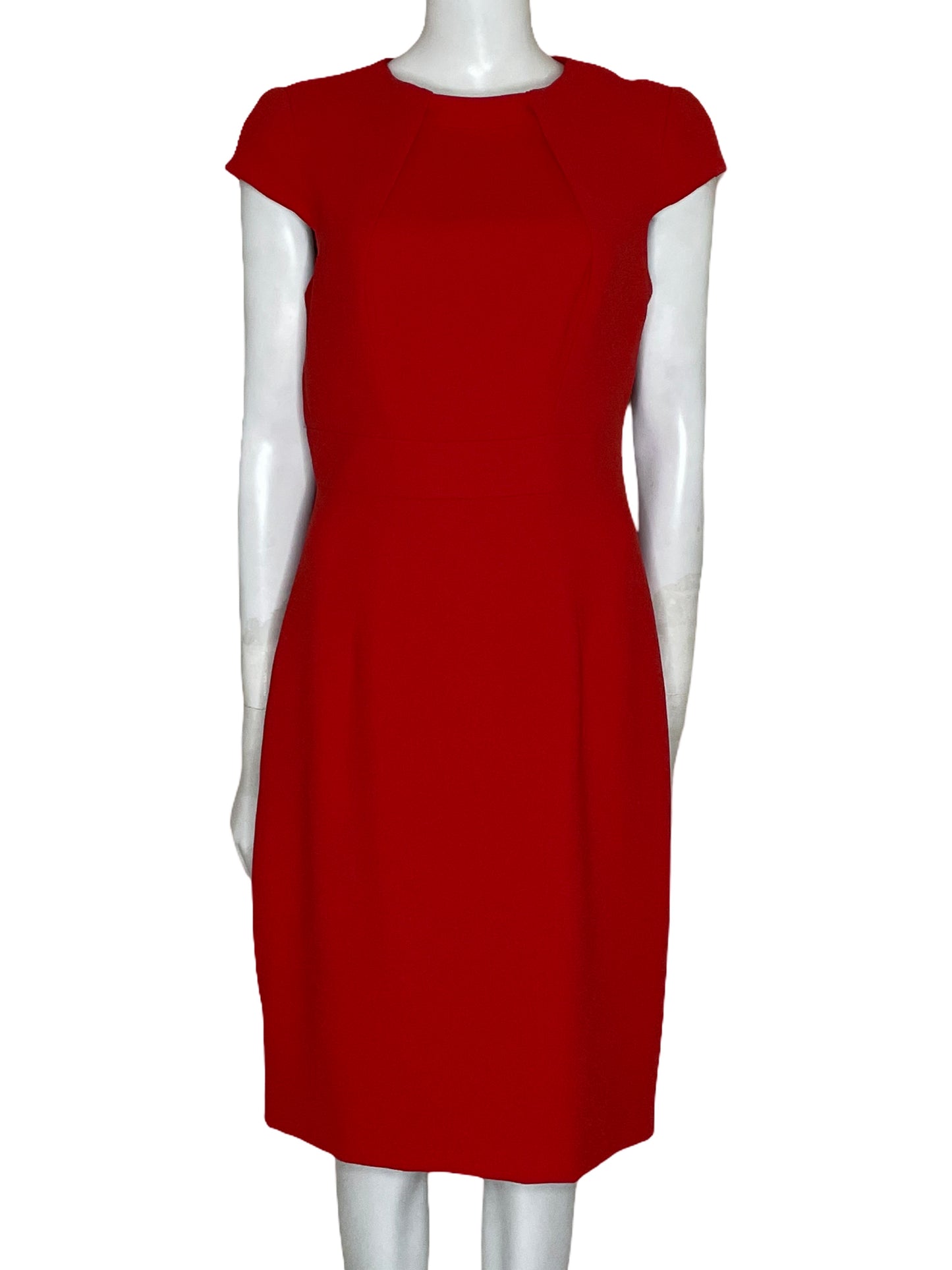 Vestido Karen Millen Midi Naranja-Talla 10