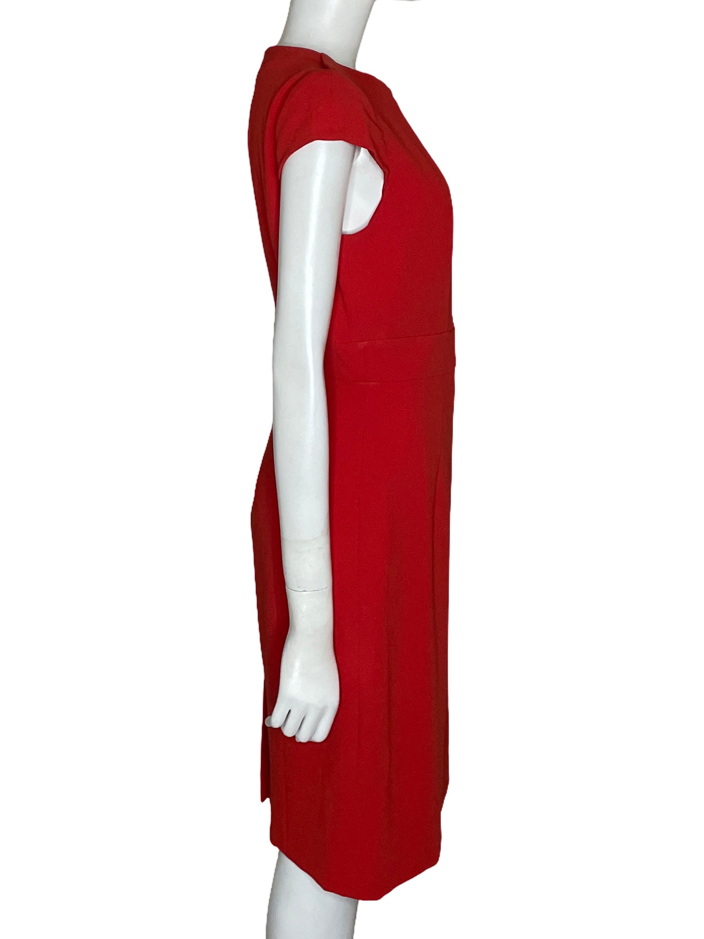 Vestido Karen Millen Midi Naranja-Talla 10