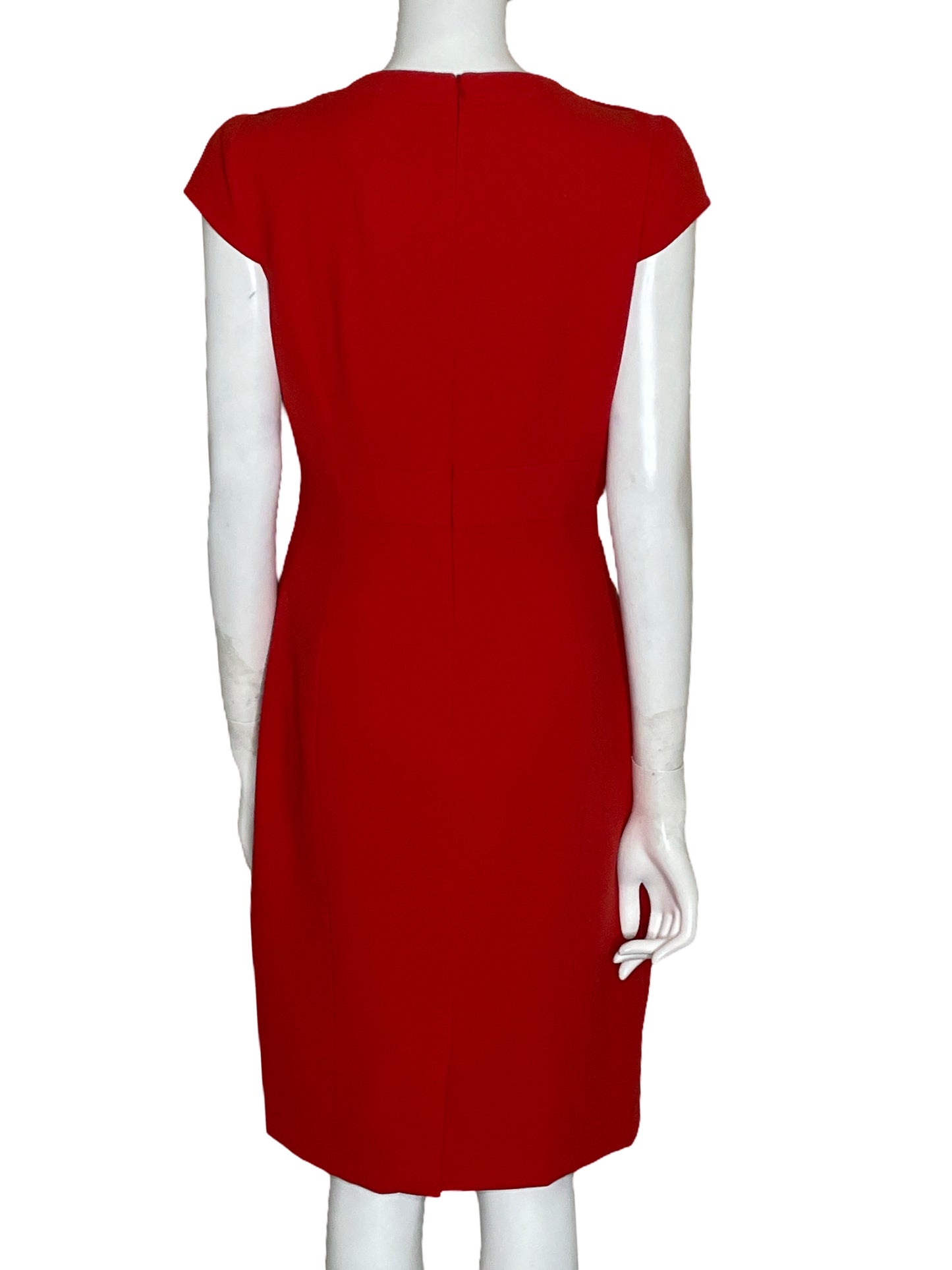 Vestido Karen Millen Midi Naranja-Talla 10