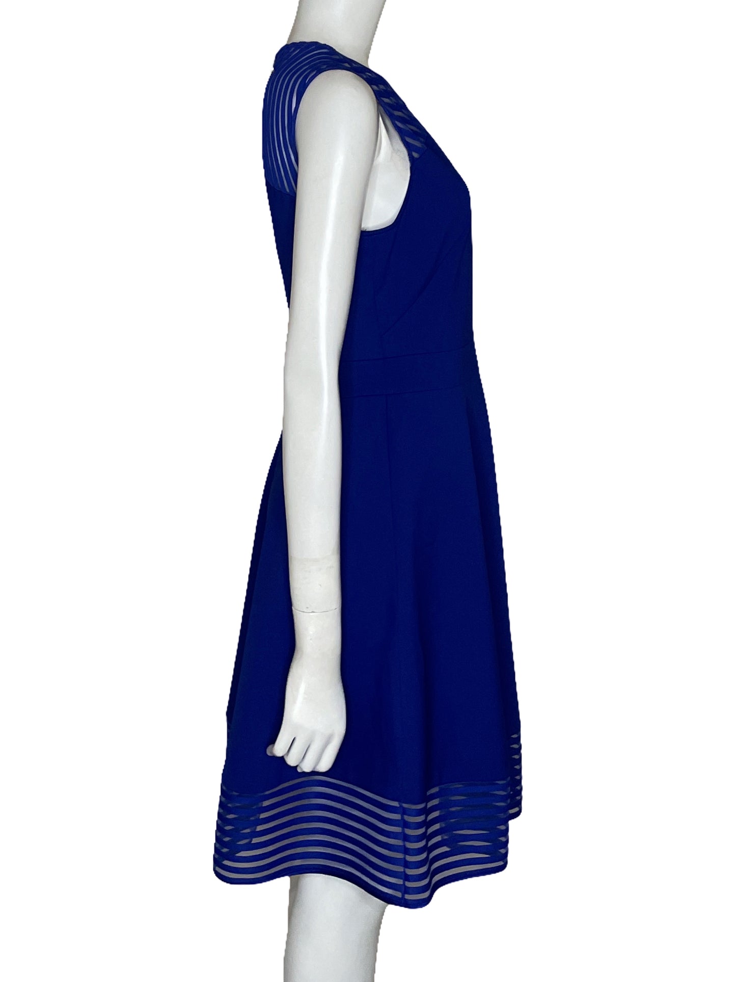 Vestido Ted Baker Sin Mangas Azul-Talla 3