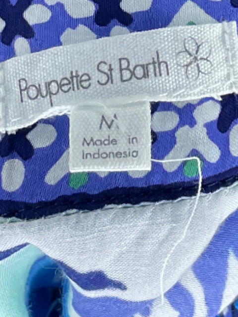 Mono Poupette St Barth Halter Azul - Talla M