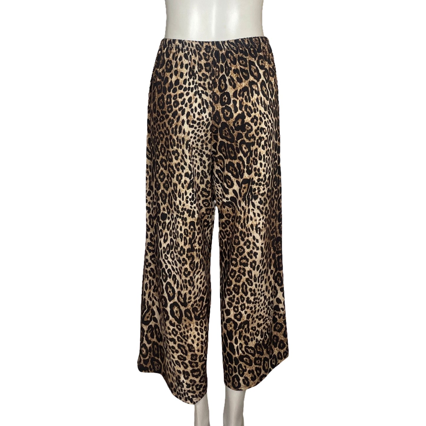 Pantalón Zara Leopardo Marrón - Talla S