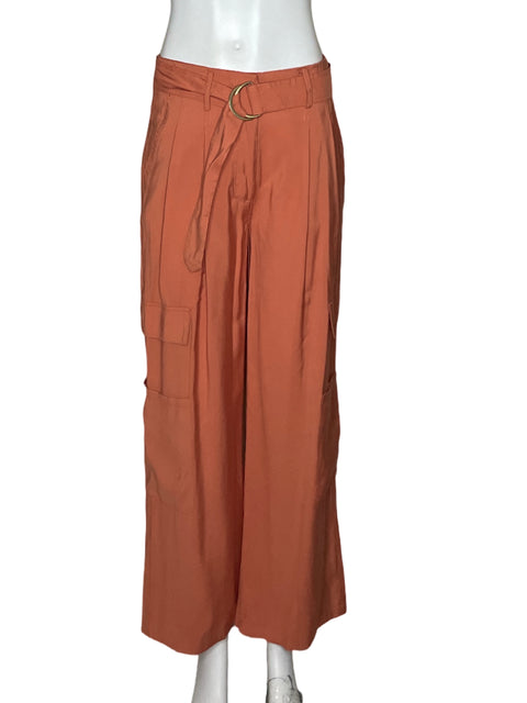 Pantalón Punto Blanco Naranja - Talla S