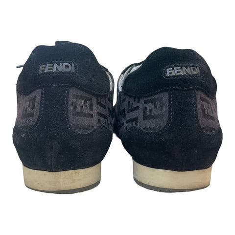 * Calzado Fendi Zucca FF Negro-Talla 38