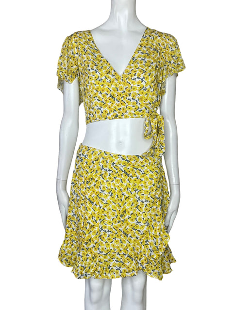 Set Winnie And Co Flores Vuelo  Amarillo-Talla 10