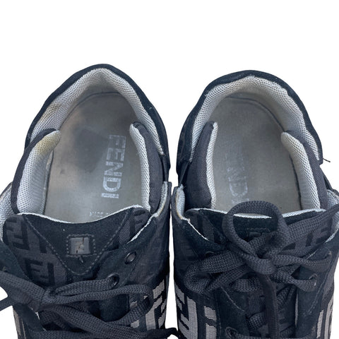 * Calzado Fendi Zucca FF Negro-Talla 38