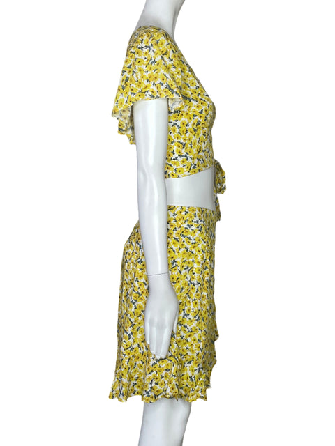 Set Winnie And Co Flores Vuelo  Amarillo-Talla 10