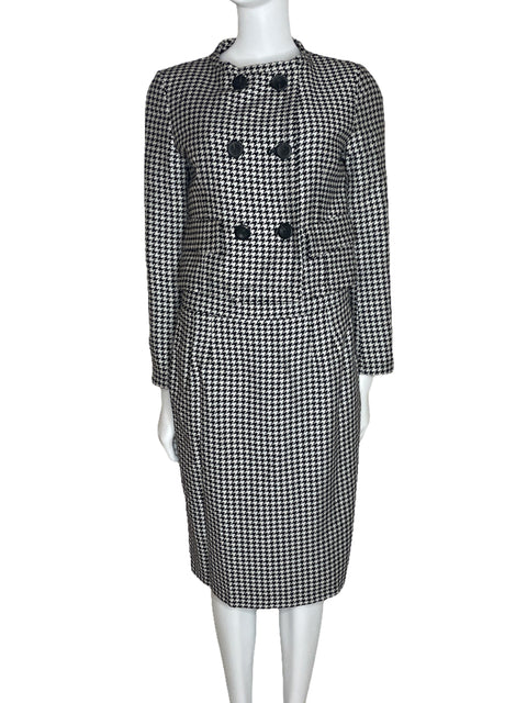 Set R.E.D Valentino Pata Gallo Blanco-Talla 44