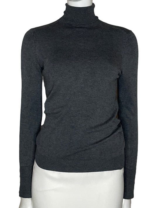 Sueter Zara Manga Larga Gris-Talla M
