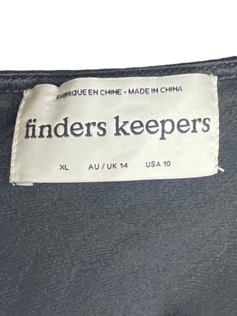 Top Finders Keepers Tiras Negro-Talla 10