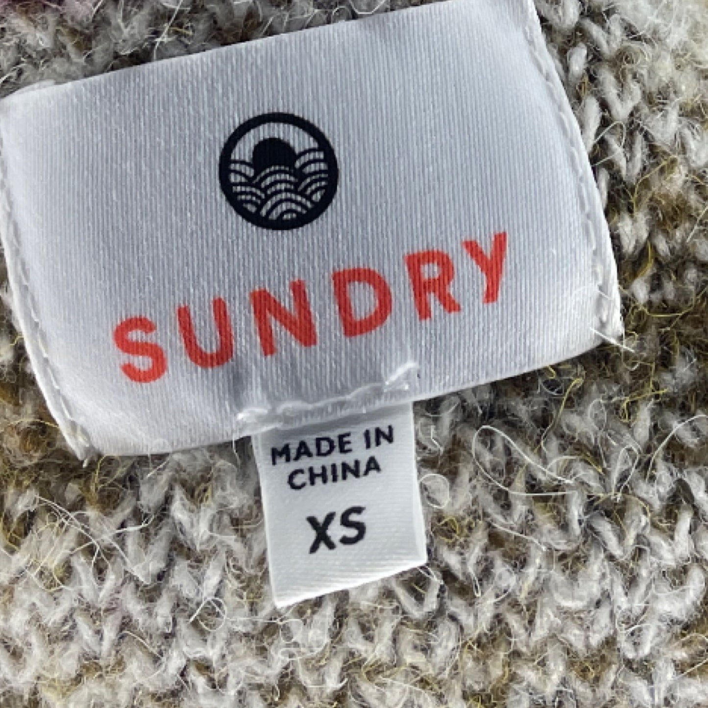 Cardigan Sundry Leopardo Beige - Talla XS