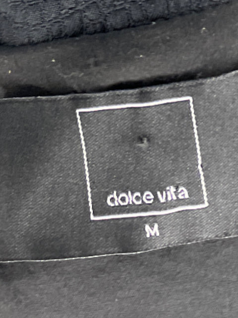 Vestido Dolce Vita Sin Mangas Negro - Talla M