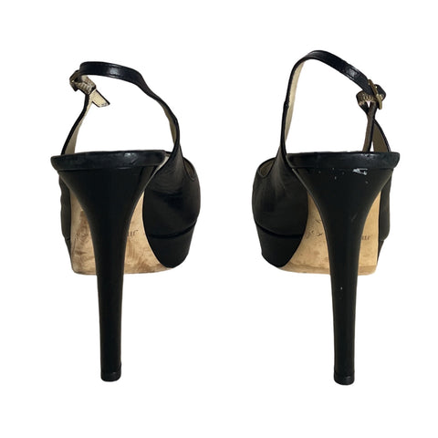* Calzado Jimmy Choo Platfform Negro-Talla 39.5