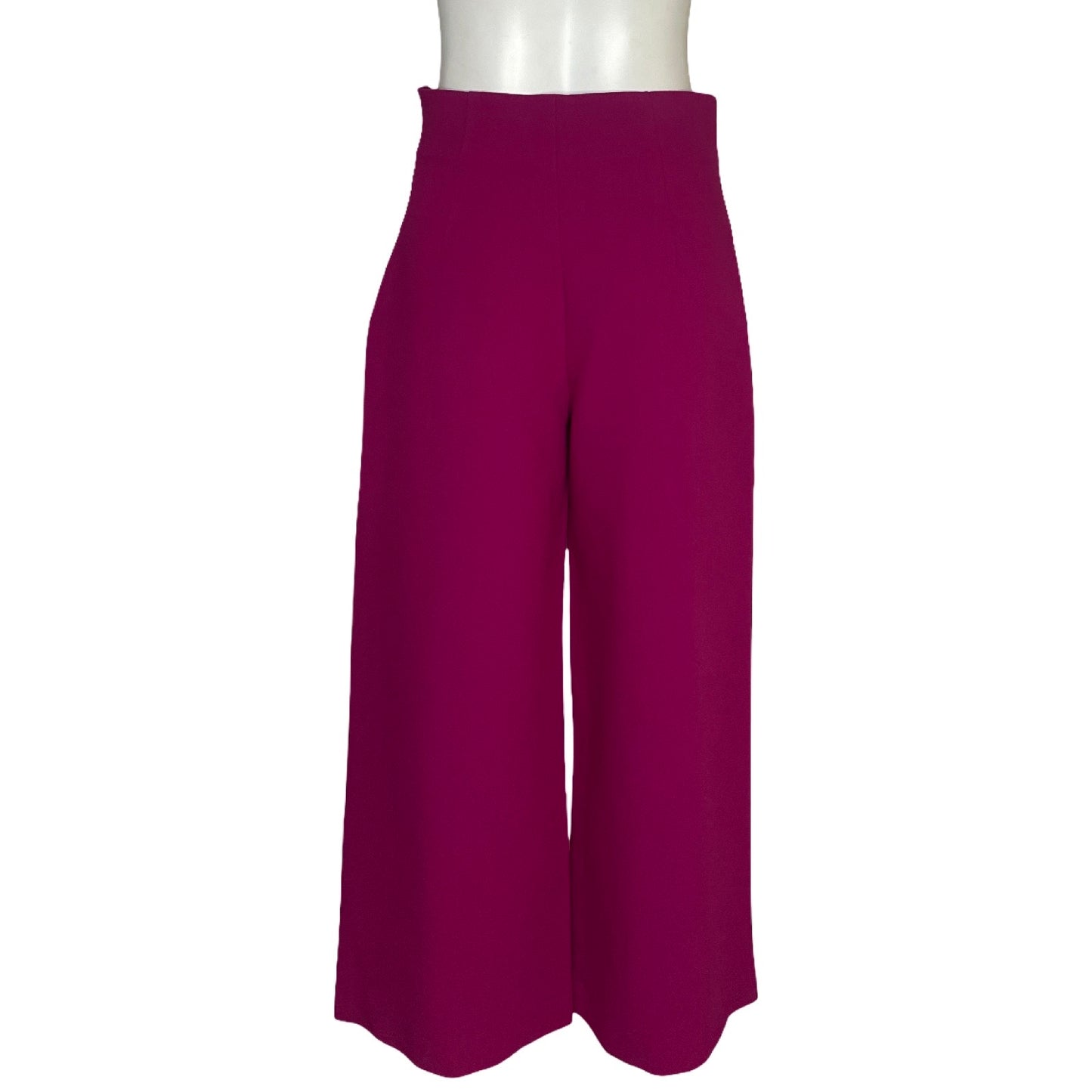 Pantalón Zara Culotte Fucsia - Talla M